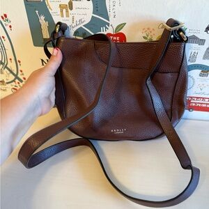 RADLEY LONDON Chocolate Brown Crossbody Bag